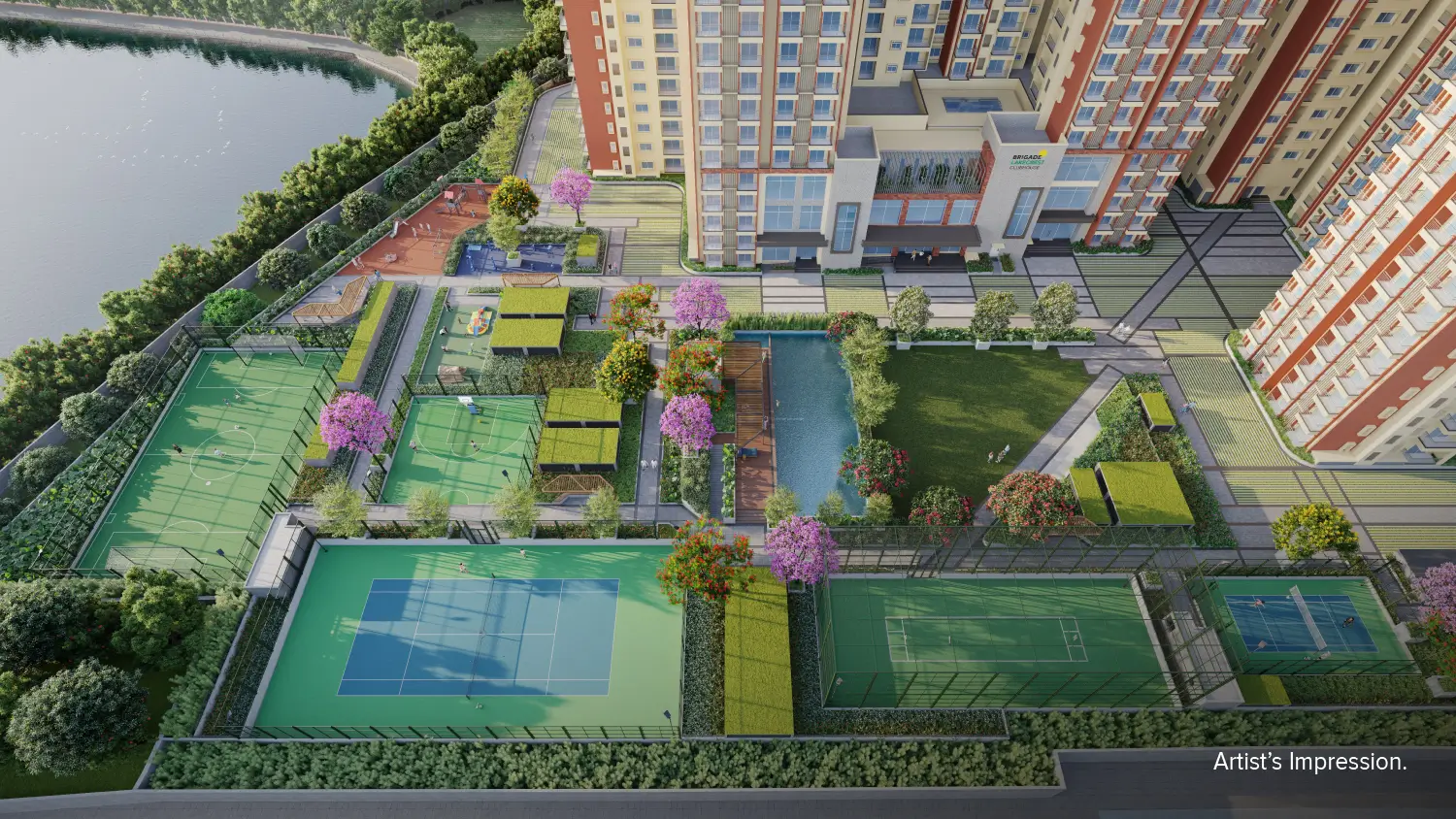 Brigade Lakecrest Premium Lakeside Apartments In KR Puram, Bangalore - Image 3