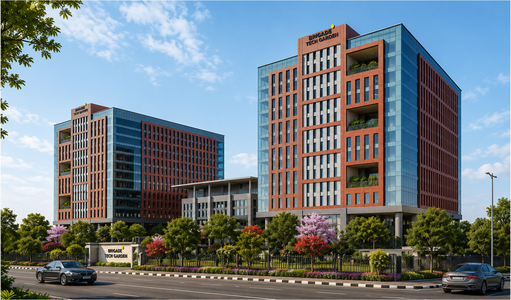 Brigade Twin Towers Premium Commercial Office Spaces In Yeshwanthpur, Bangalore
